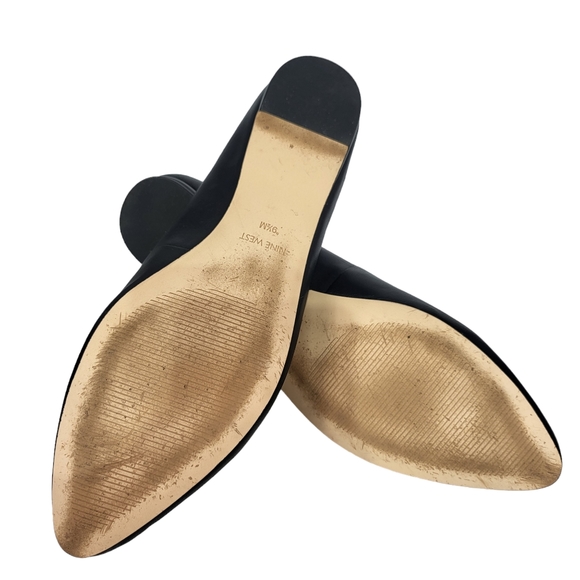 Nine West Speakup Round Toe Slip-on Ballet Flats Black 9.5 - Picture 8 of 8